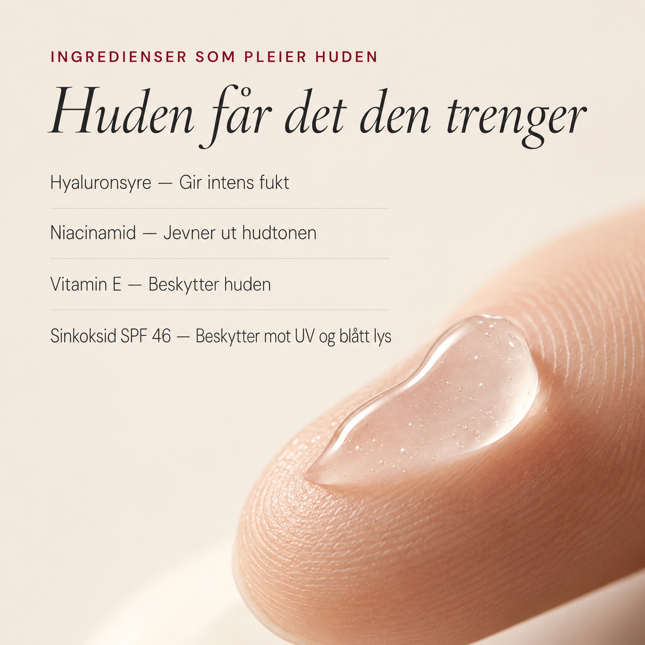 Sävytetty päivävoide SPF 46 A/B